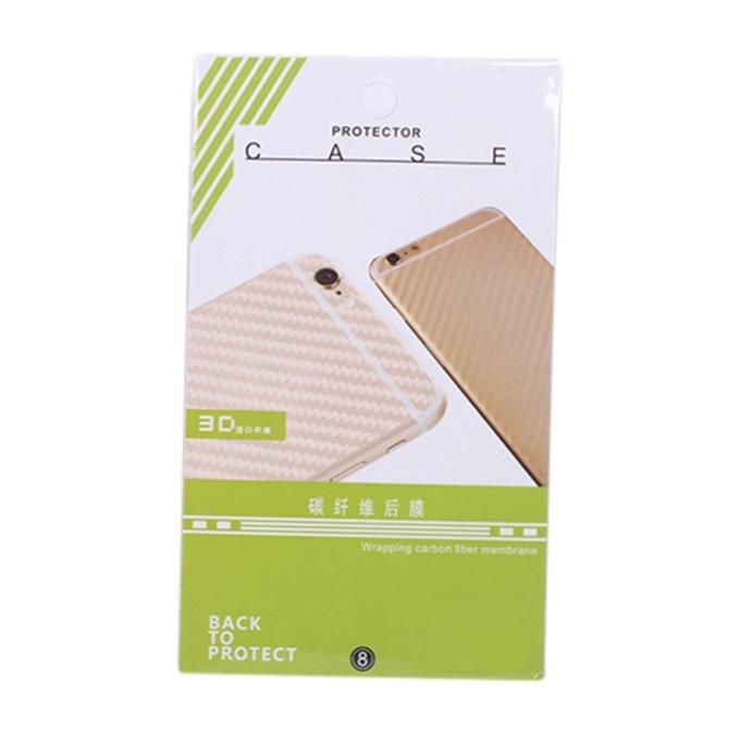 3D Glass Back Protector for Huwei Y9 2018 - Transparent