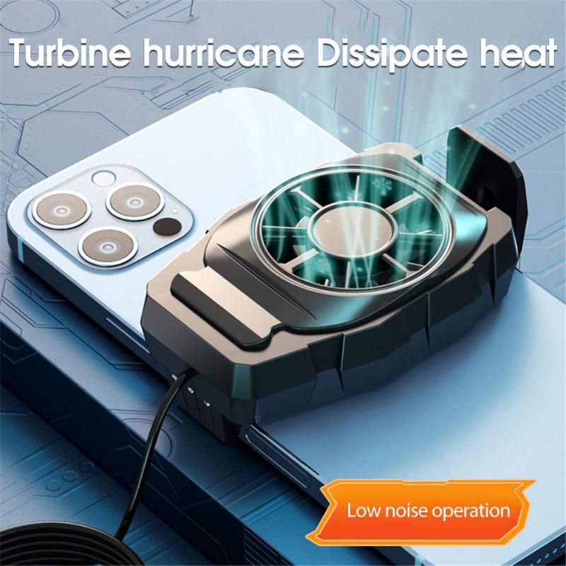 Universal Mobile Phone USB Game Cooler System Cooling Fan Gamepad Holder Stand Radiator Safe Portable