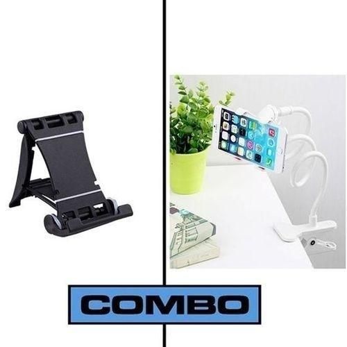 Combo of Store Multi Mobile Tablet Stand and 360 Rotate Mobile Tablet Stand