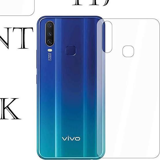 Vivo Y11 , Y12, Y15, Y17 - Hydrogel Film Soft Film Back Poly Transparent For Vivo Y11 ,Y12 ,Y15 ,Y17