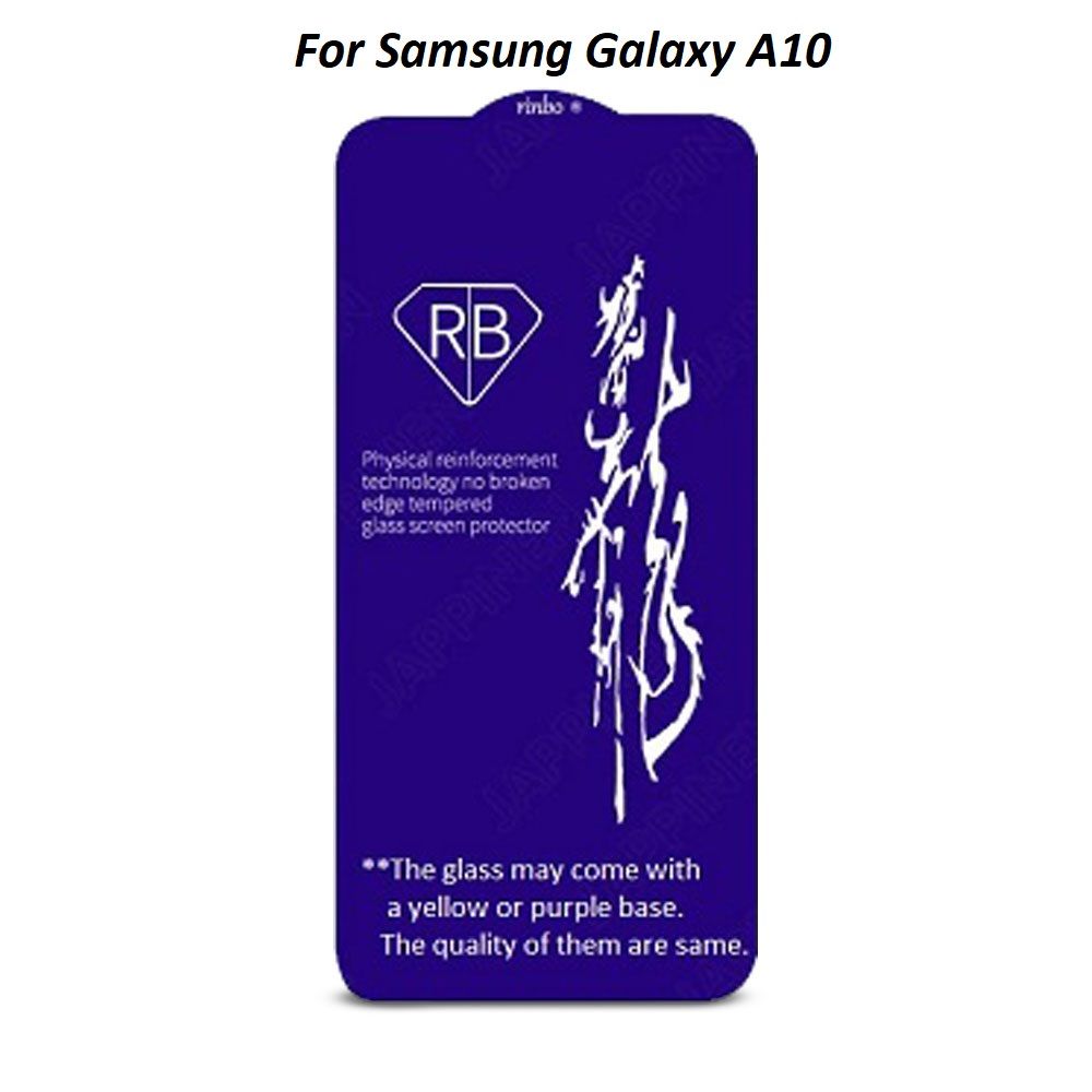 Samsung Galaxy A10 Rinbo Full Tempered Glass Screen Protector