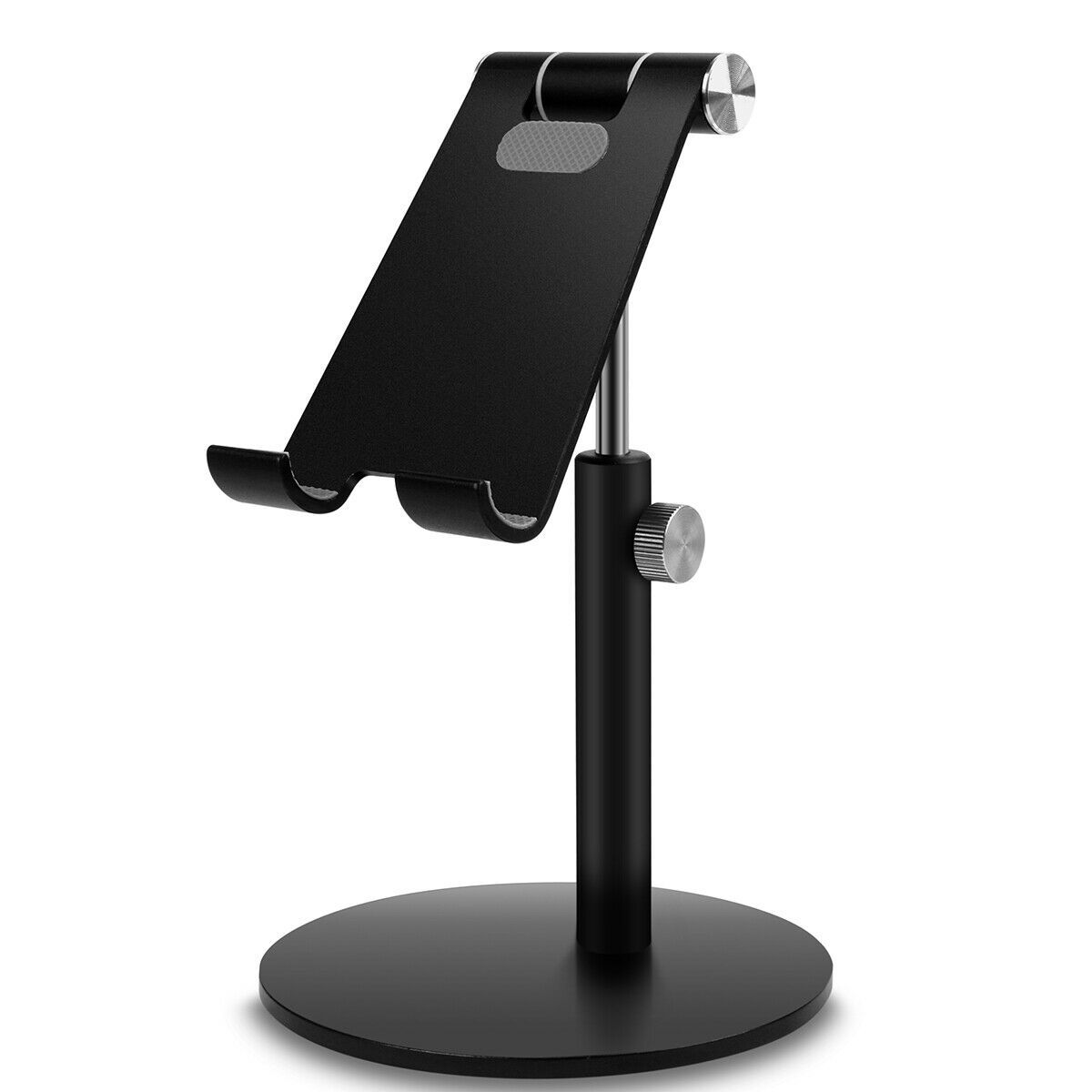 Yfashion Portable Aluminum Desk Desktop Phone Stand Holder for iPhone Cellphone ablet