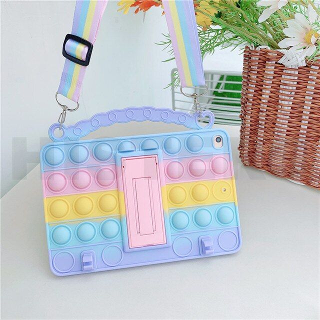 Push It Bubble Silicon Case for Samsung Galaxy A8 S6 A7 Lite A Cover SM-T220 T225 T500 T505 T290 T295 P610 P615 T510 T515