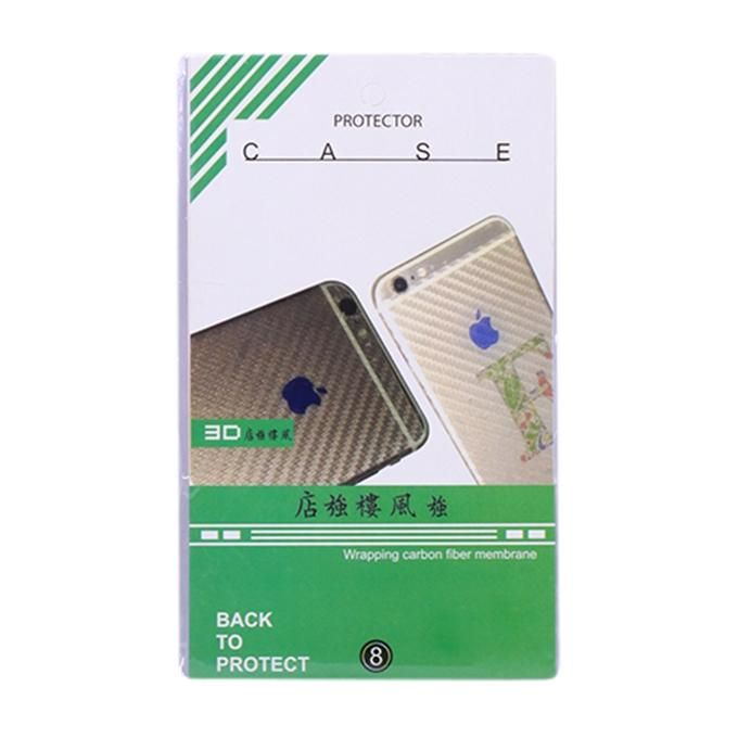 3D Glass Back Protector for Huawei Y7 - Transparent