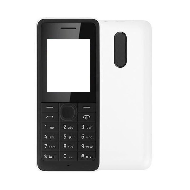 For Nokia 107 Full Body Casing With Body - Phone Back Cover - মোবাইল ফোন - Phone