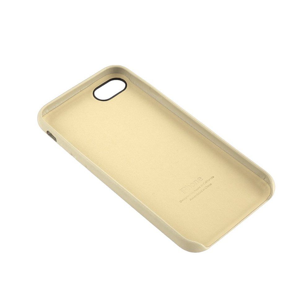 Solid Color PU Leather Mobile Phone Protective Case Cover Fit For iPhone