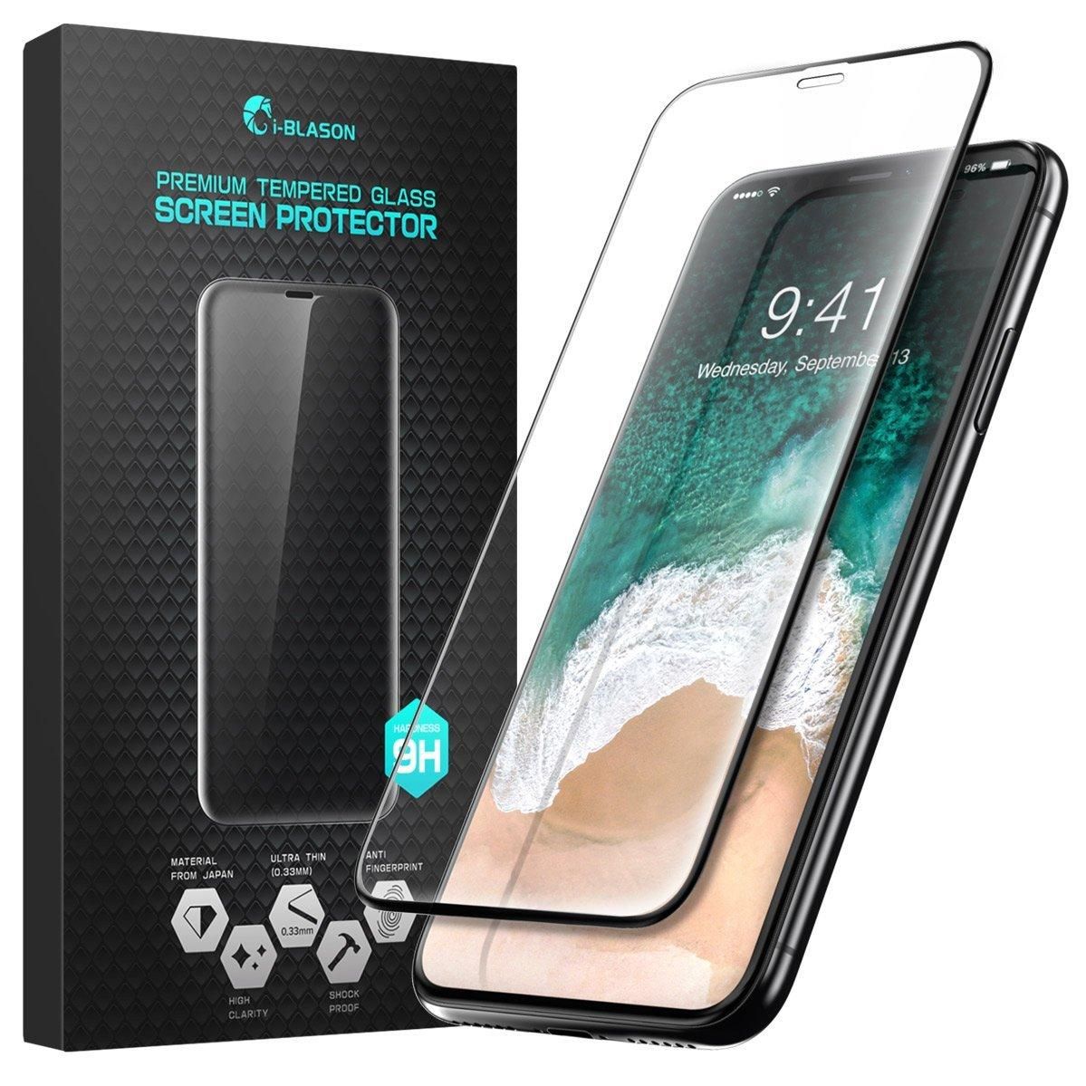 10D Glass Screen Protector for IPhone XS MAX -Black