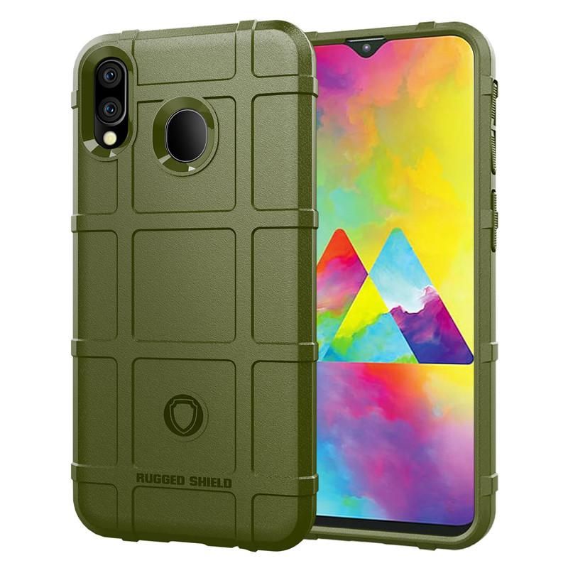 Soft Silicone TPU Phone Case 360° Full Body Protection Phone casing for Samsung Galaxy M20 6.3"