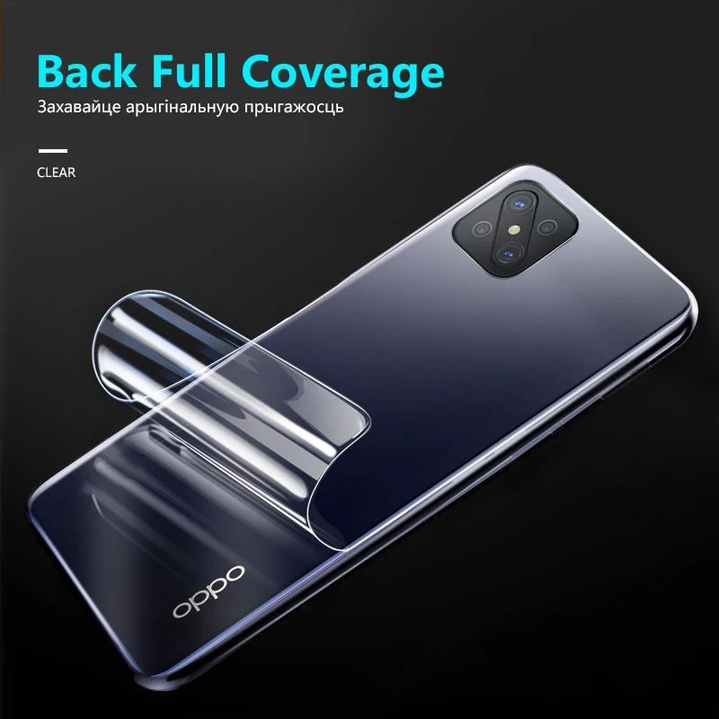 Back Side Protector Clear Hydrogel Poly for Oppo A31