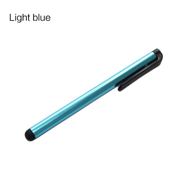 Clip Design Universal Soft Head For Phone Tablet Durable Stylus Pen Capacitive Pencil Touch Screen Pen R66F