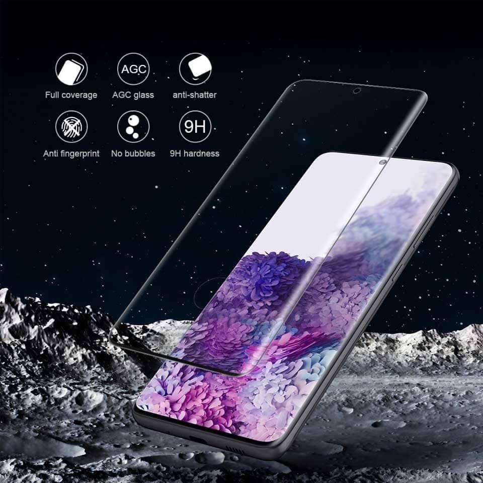 Nillkin Curved Full Cover Tempered Glass Screen Protector for Samsung Galaxy S20Ultra & Note10+