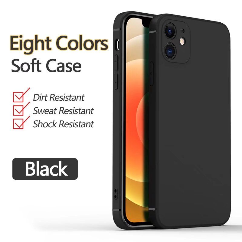 Olige Case For OPPO F19 F17 F15 Pro A16 A15 A15s A93 A94 A74 A73 A54 A53 A33 A52 A92 A5 A9 Liquid Silicone Candy Color Lens Protector Shockproof Soft Phone Back Cover 3