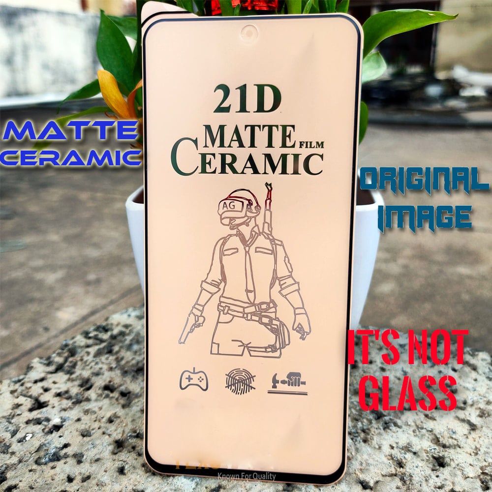 For Redmi 9/9i/9A/9C/9C NFC/RM 10 LITE - Flexible Matte Tempered Glass Screen Protector