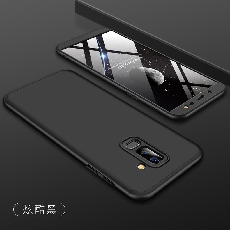 Samsung J8 360 Degree GKK Phone Back Cover - Black