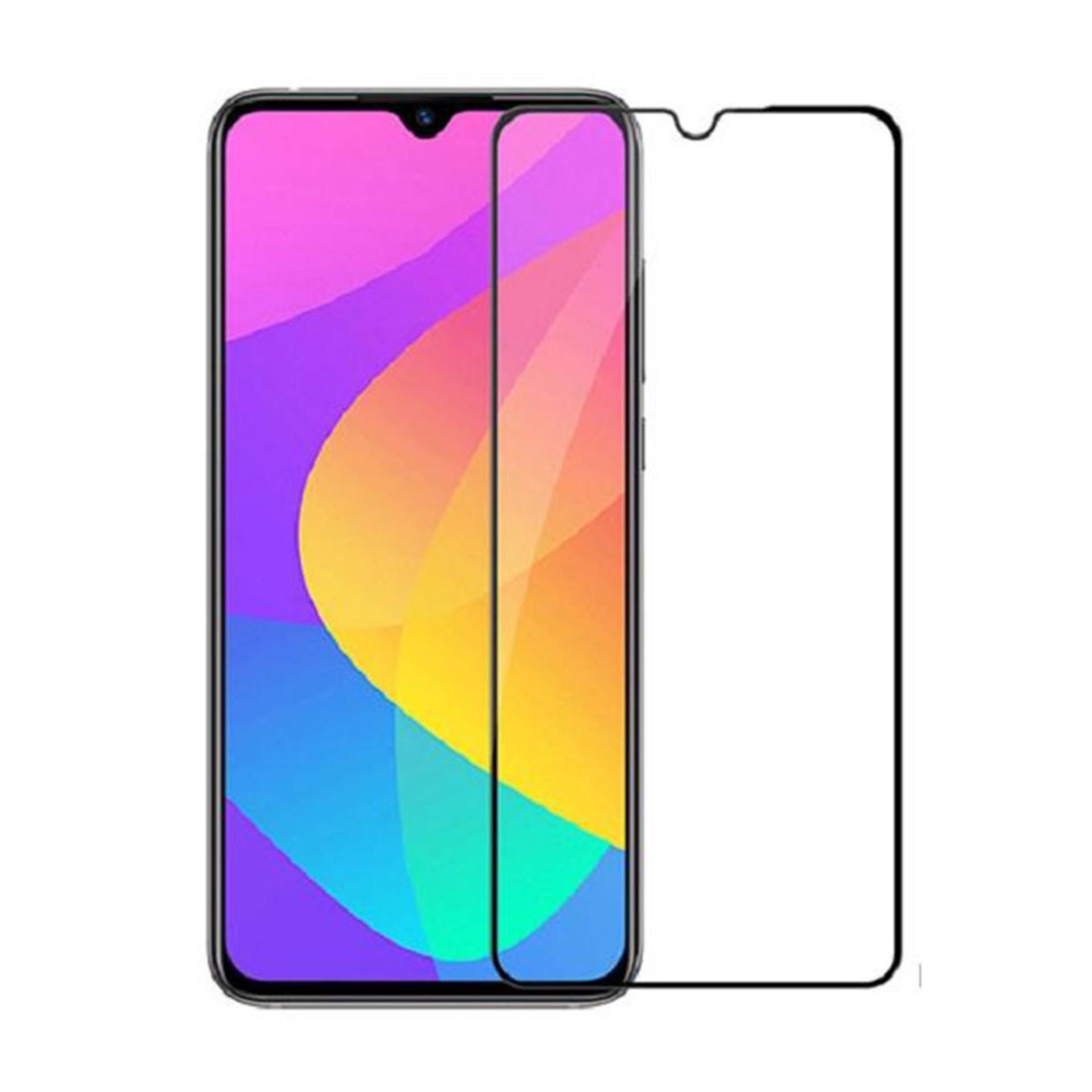 For Xiaomi Mi CC9 Tempered Glass Screen Protector (9D/11D)-Black