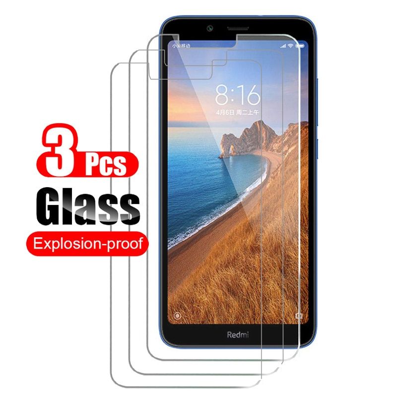 [Order message mobile phone model]3Pcs/lot Tempered Glass For Xiaomi Redmi 7A glass Screen Protector Protective For Xiaomi Redmi note 7 red mi note7 Redmi7a Glass