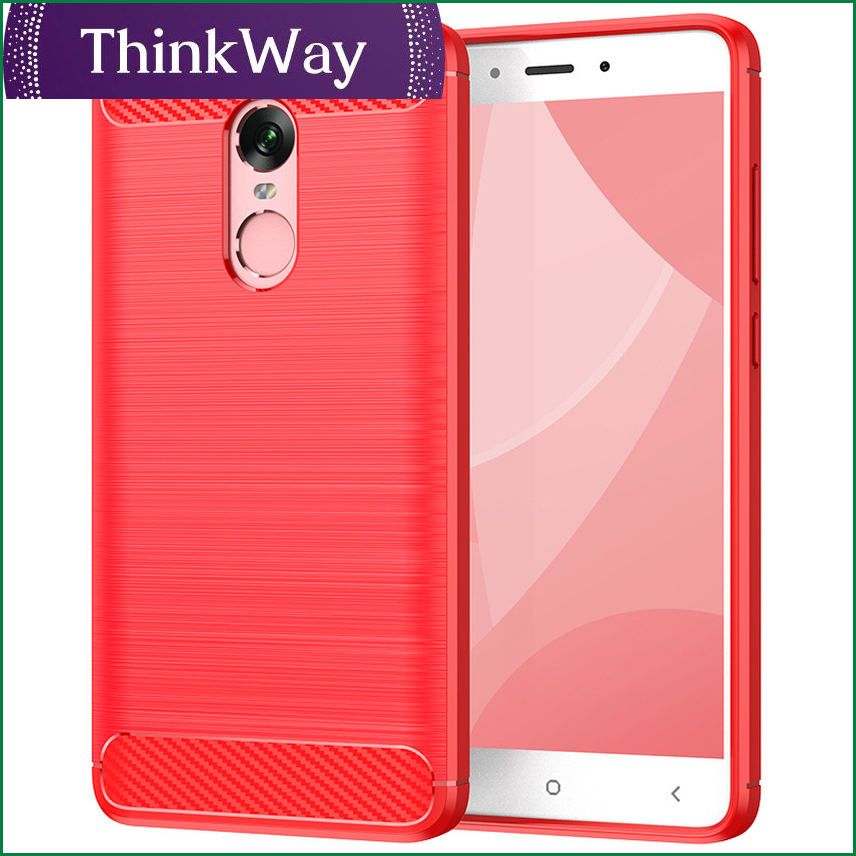 Soft Silicone Back Cover Phone Case For Xiaomi Redmi Note 4 Note 4 Pro Prime Anti-knock Carbon Fiber Coque Bag For Redmi Note 4X