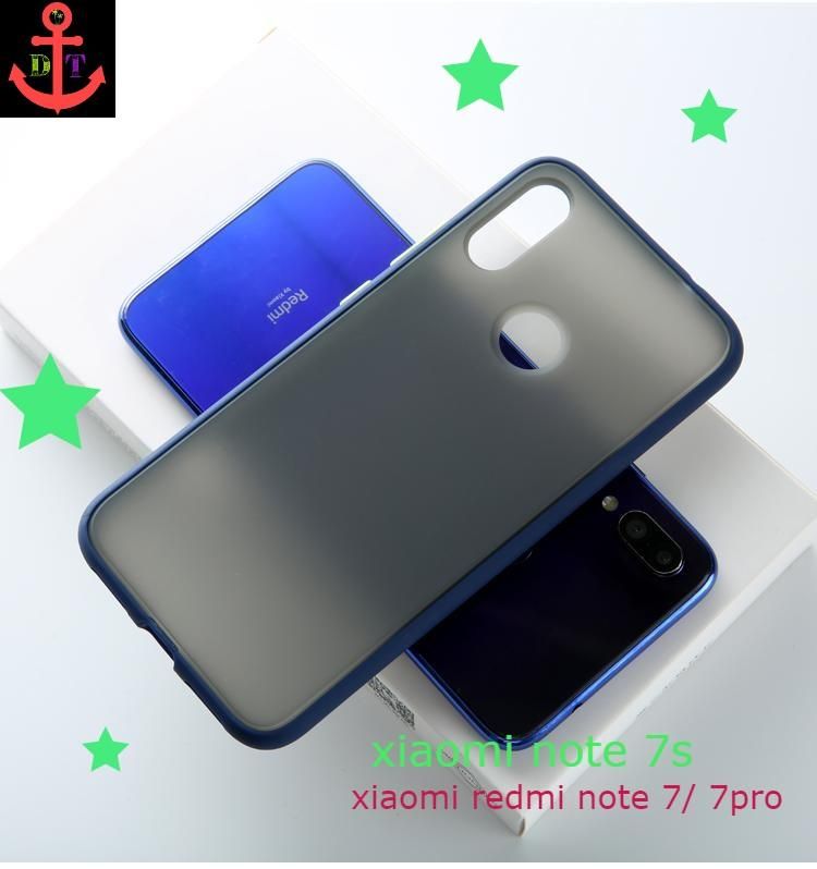 High quality matteTransparent Hybrid Silicone Soft Back Cover for For Xiaomi For Redmi note 7s