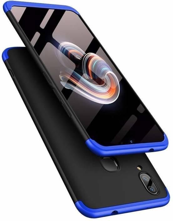 Vivo Y93 360 Degree GKK Phone Back Cover - Black and Blue