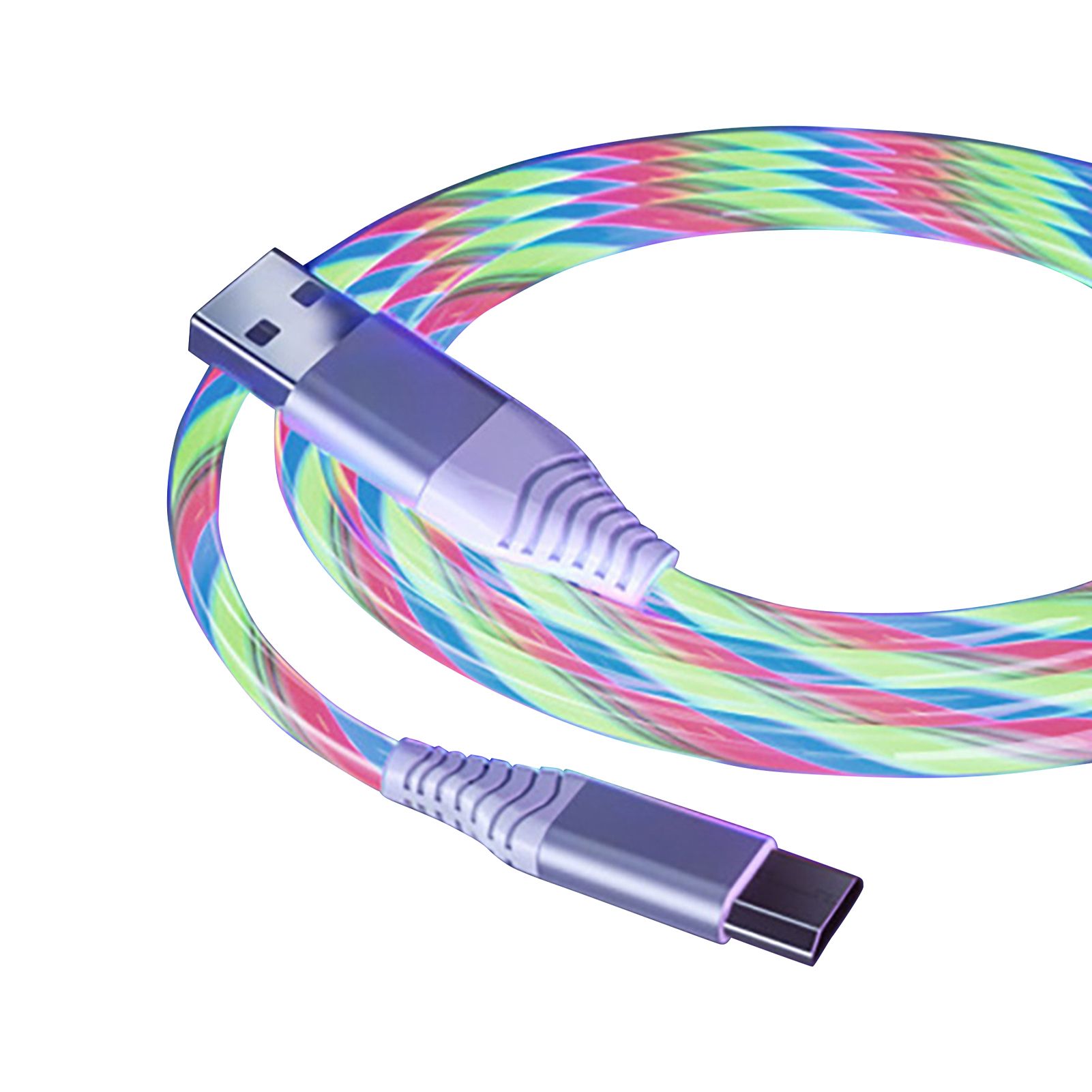 Data Cable Widely Compatible Luminous Lighting Phone Cable