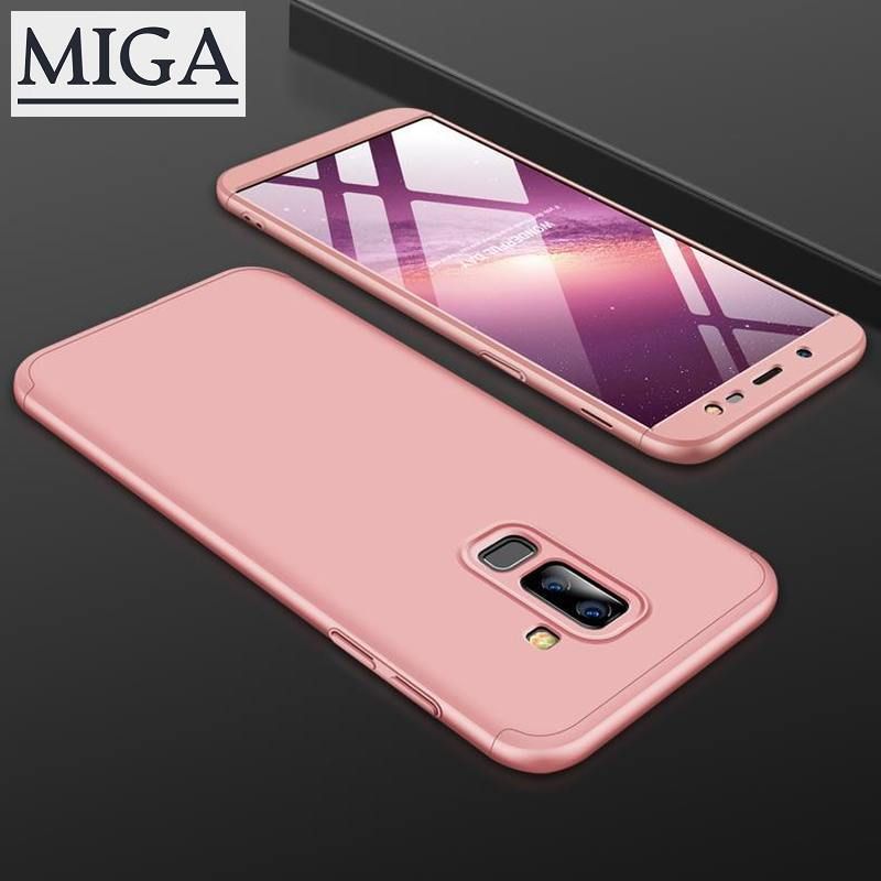 For Samsung J8 2018 360 Degree Protective Case Ultra Thin Hard Back Cover Style:Samsung J8 2018