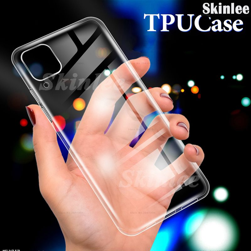 2 Pieces for Galaxy A22 4G Soft Case Transparent Anti-oxidation Clear Back Cover for Samsung Galaxy A22 4G Silicone TPU Case
