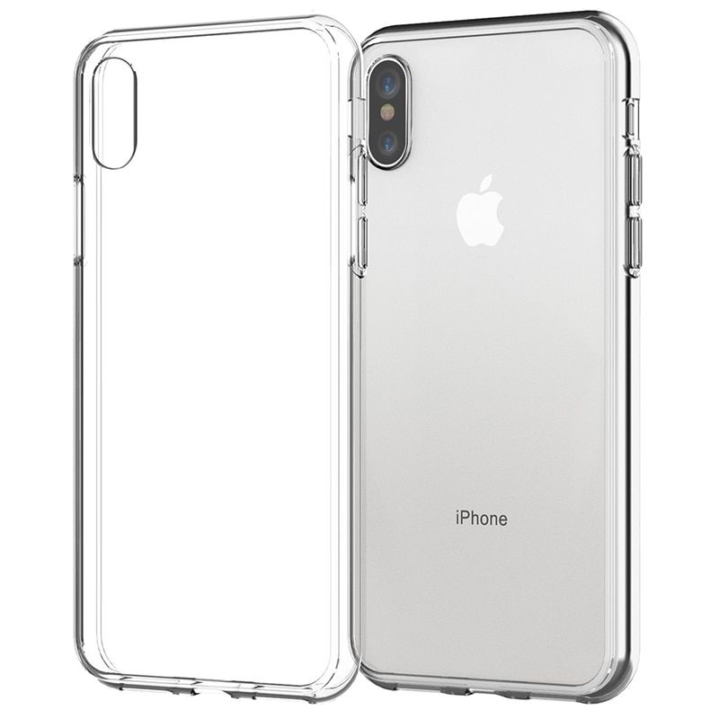 Ultra Thin Clear Phone Case For iPhone 11 7 Case Silicone Soft Back Cover For iPhone 11 12 13 Pro XS Max X 8 7 6s Plus 5 XR Case