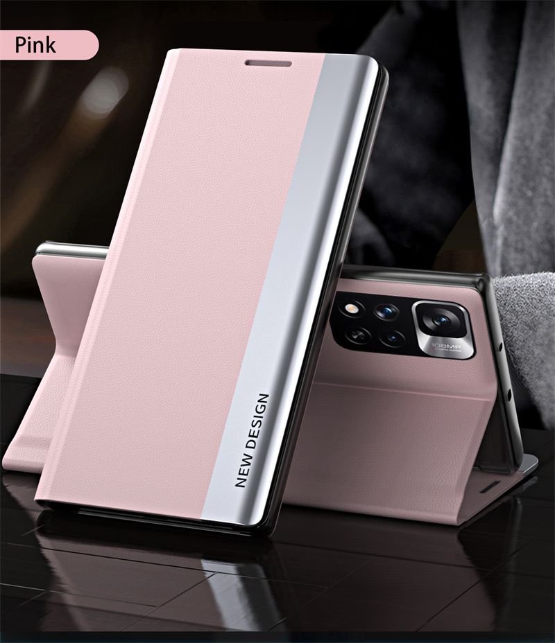 Flip Case For Xiaomi Redmi Note 11 Pro 5G Back Phone Casing Luxury Wallet Stand Book Cover Coque Magnetic Bag Full Package Shockproof