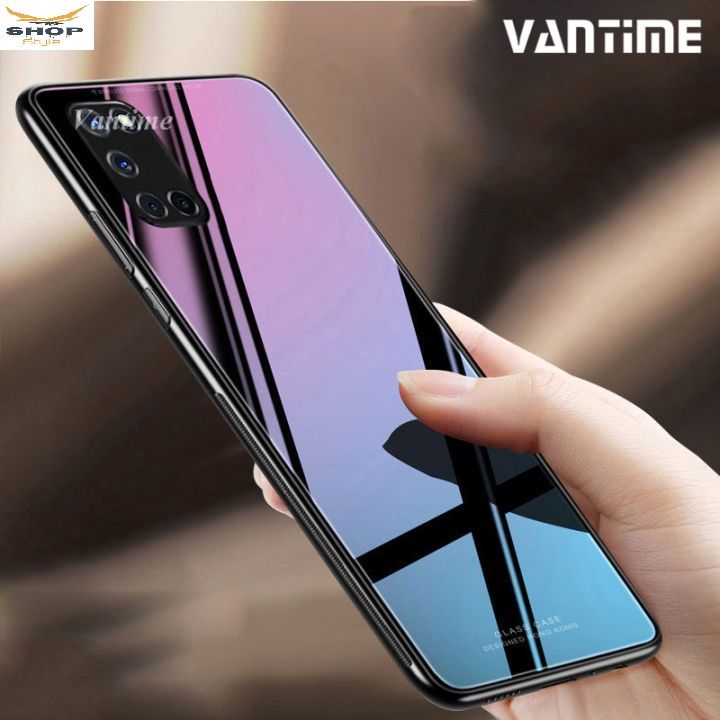 Oppo A52 / Oppo A92 / Oppo A72- DESIGNED IN HONG KONG Scratchproof Tempered Glass Case Back Cover Casing - Camera