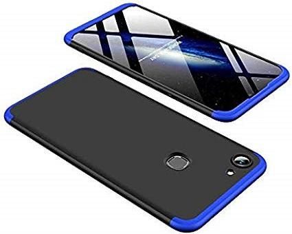 Vivo Z3i  360 Degree GKK Phone Back Cover - Black & Blue