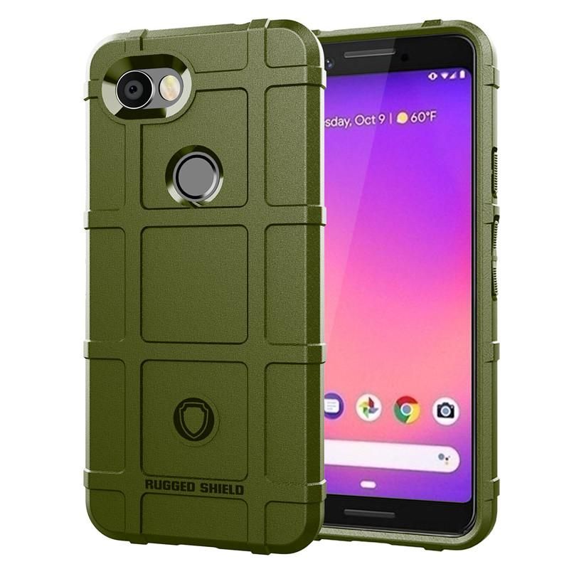 Rugged Shield Silicone Case For Google Pixel 3 Lite Cases Military Heavy Duty Protect Phone Cover