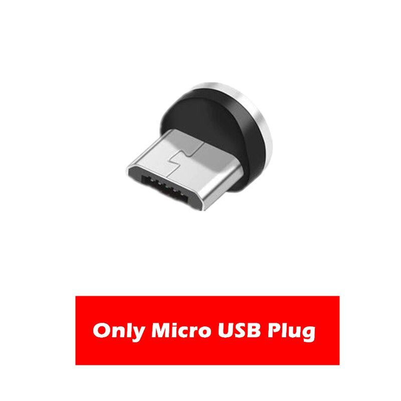 LED Glowing Light Magnetic Fast Charger Cable For Xiaomi 10 Pro CC9 Motorola Moto E6 P50 One Vision Z4 Z5 G7 Play Power P30 Note