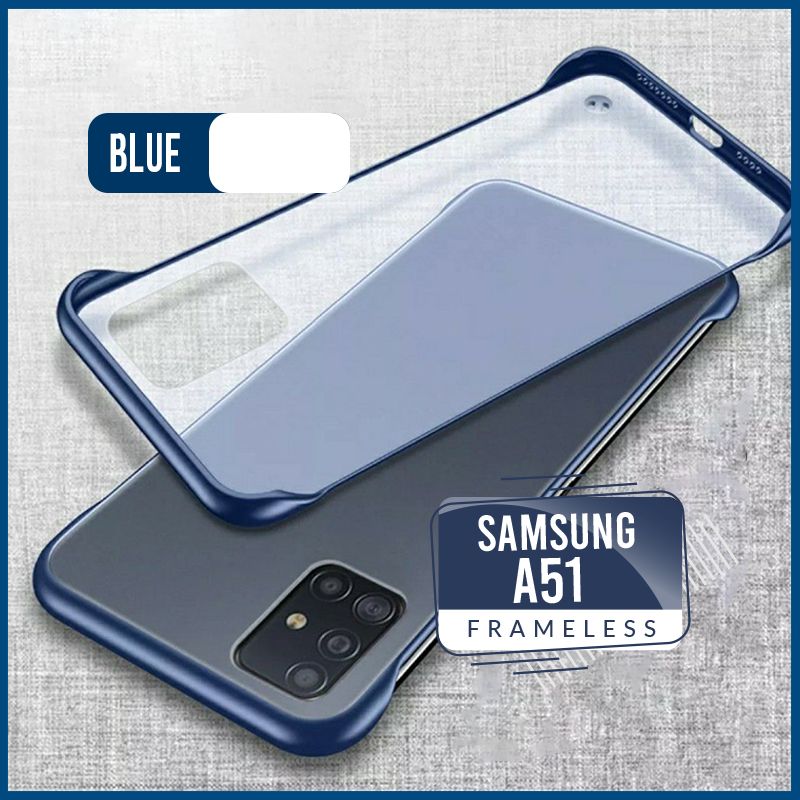 Samsung Galaxy A51 Frameless Matte Transparent Back Cover