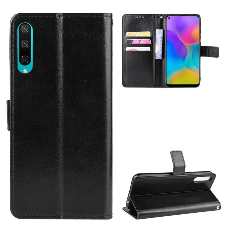 Holster Flip Stand Wallet Crazy Horse PU Leather Case For Huawei Honor Play 3 Cover