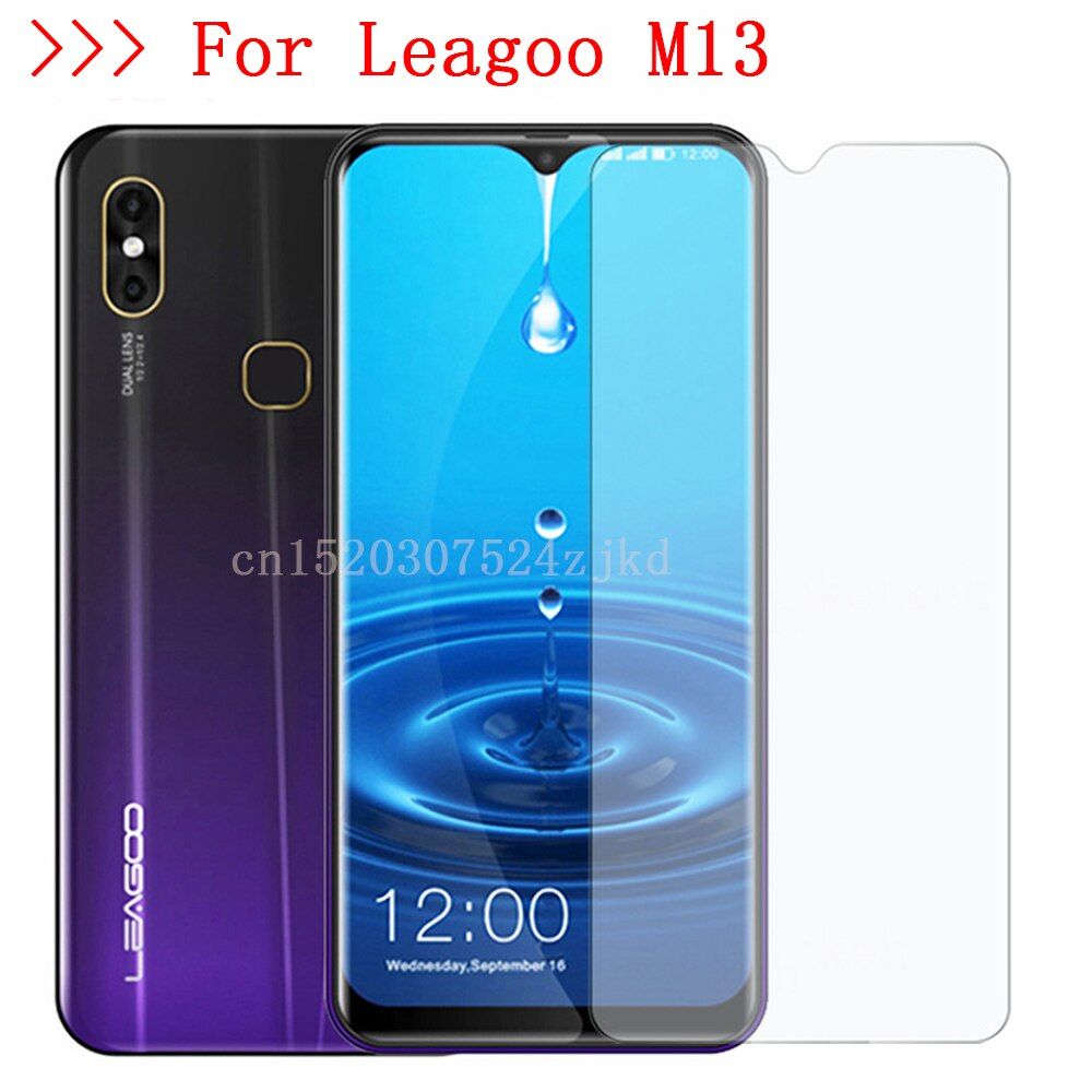 [Order message mobile phone model]9H 2.5D Tempered Glass For LEAGOO M13 Screen Protector Smart Phone Cover Film For LEAGOO M 13