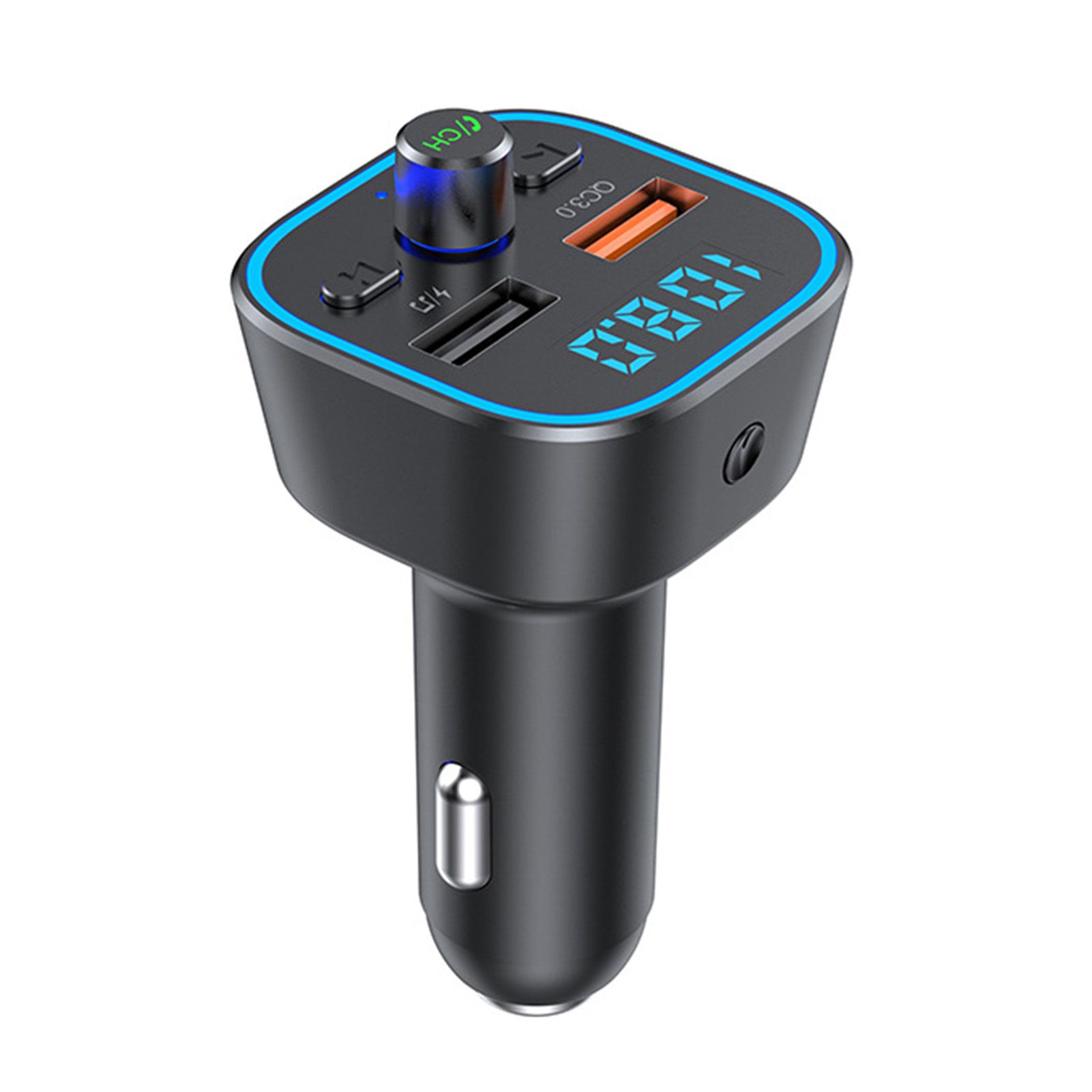 T35 FM Transmitter Noise Reduction Bluetooth Square Handsfree MP3 Player for Car