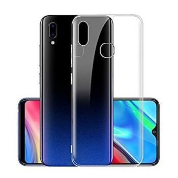 Vivo Y11 / Y12 / Y15 / Y17 Premium Silicone Case Crystal Clear Soft TPU Ultra-Thin Transparent Flexible Protective Mobile Phone Back Cover (N)