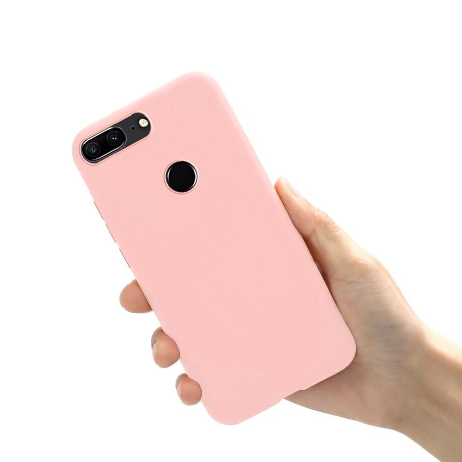 For Huawei Honor 9 Lite Case Matte Soft Silicone Phone Case for Huawei Honor 9Lite Case on Honor 9 Lite Back Cover Bumper Fundas