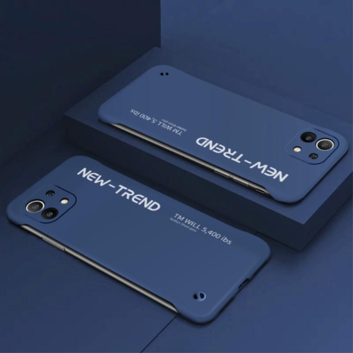 Case For Xiaomi Mi 11 Lite Casing Borderless Hard Shell Phone Case Trendy Fashion All Inclusive Pc Hard Case Back Cover Simple Frosted Phone Case