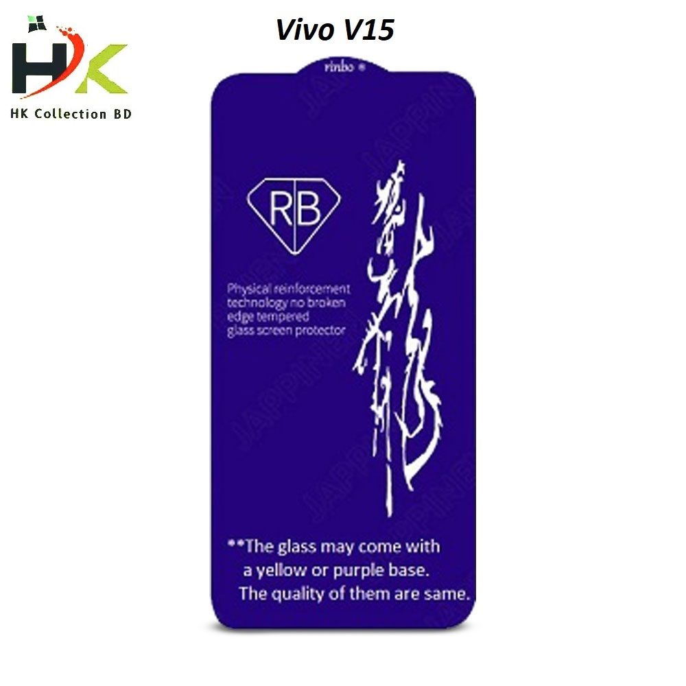 Vivo V15 Rinbo Full Tempered Glass Screen Protector
