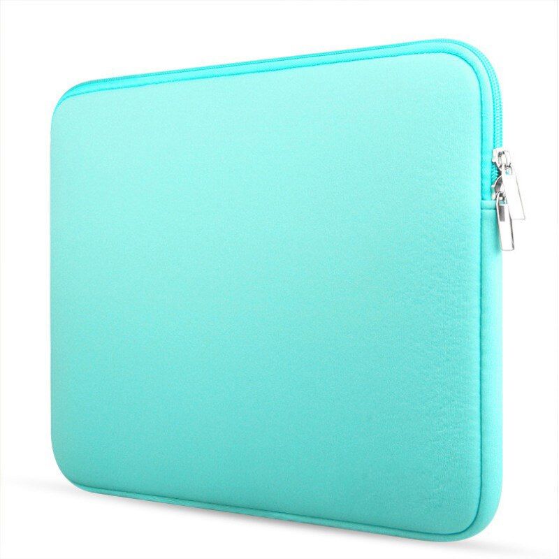 Portable  Sleeve Case Cover Computer Zipper Liner Bag for Macbook  Notebook 10 11 13 14 15 15.6 Inch