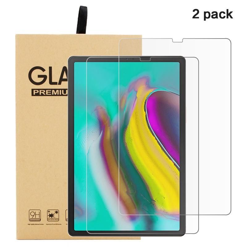 Case for 2 Pack Samsung Galaxy S5e Tempered Glass Screen Protector Film Anti-Scratch Screen Cover