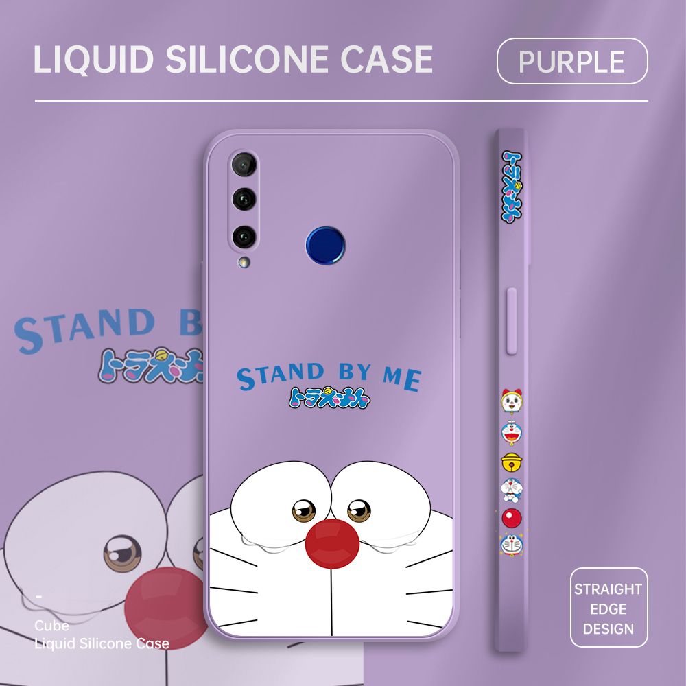 ZeroQiQi for Honor 10I Case Cartoon Weeping Cat Phone Cover Soft Full Lens Protection Casing Ultra Thin Soft Liquid Silicone Phone Cases