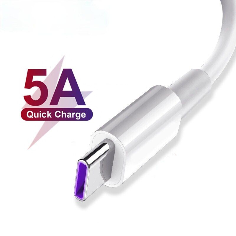 1M/1.5M/2M 3A 5A USB Type C Fast Charging Cable For Huawei Realme C11 C3i X3 6 6s 6i X2 Pro Motorola G8 Plus Power Lite