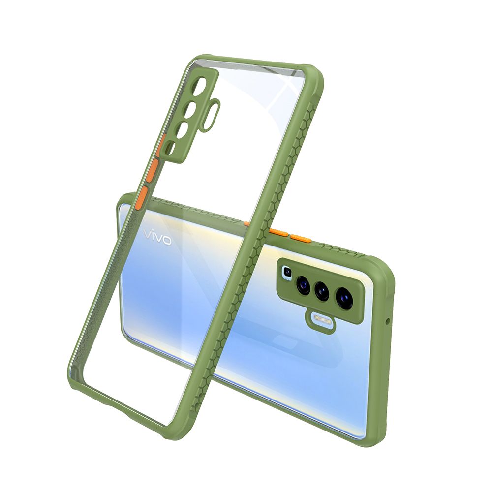 For Vivo X50 Camera Lens Protection Design Transparent Protective Shell  Suitable case