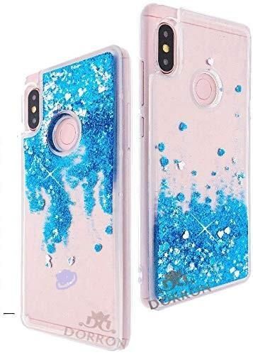 Huawei Y9 (2019) 3D Glitter Back Cover  -Green&Transparent