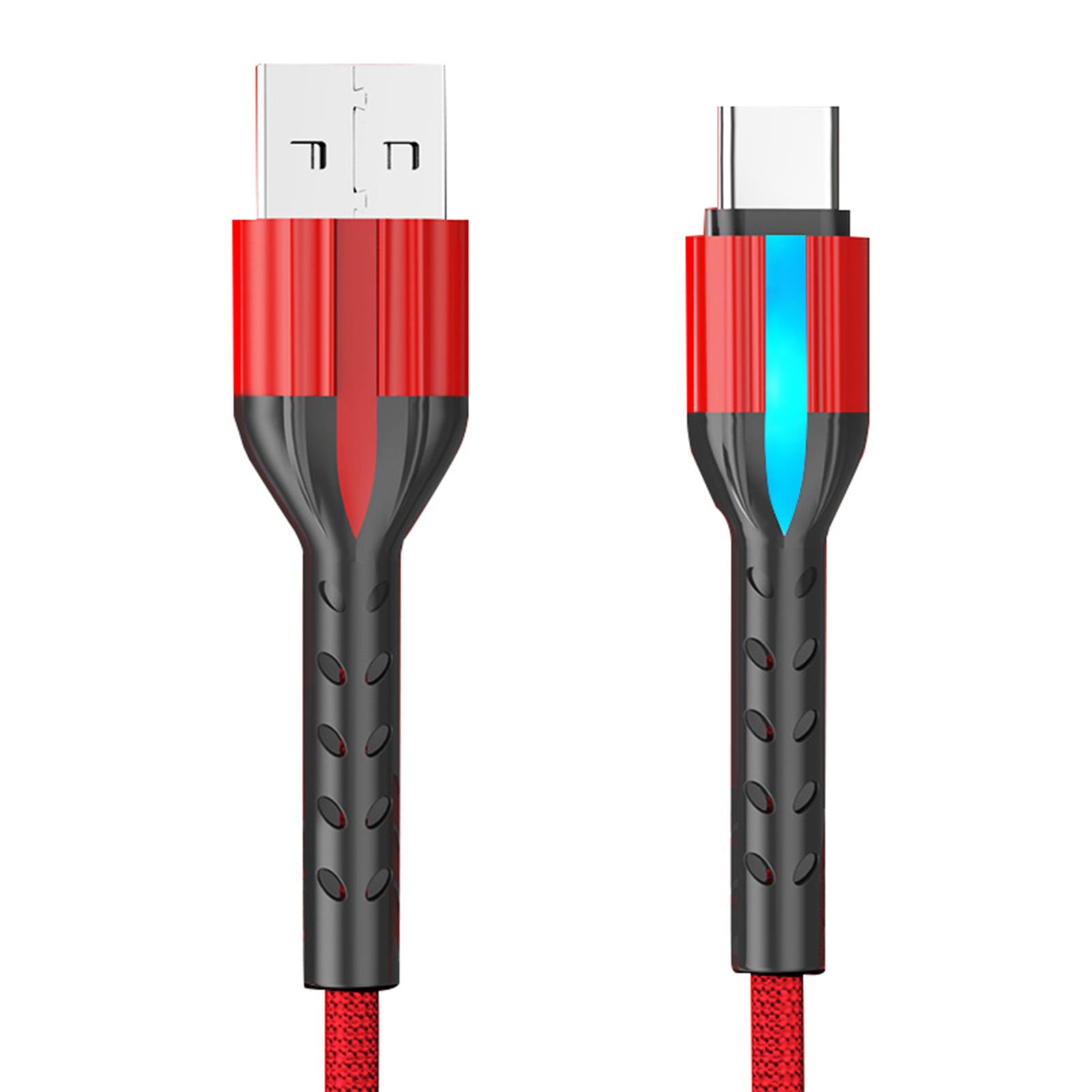 1m 5A Fast Charging Cable Type-c Micro-USB 8 Pin Data Transmission Wire Cord