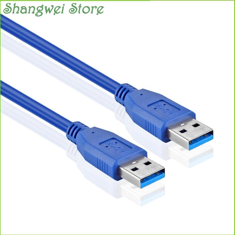 50cm/1m USB 3.0 Cable A-Male to A-MaleType A to A Male SuperSpeed USB Adapter Connector Coupler Bi-Directional Extension Cord