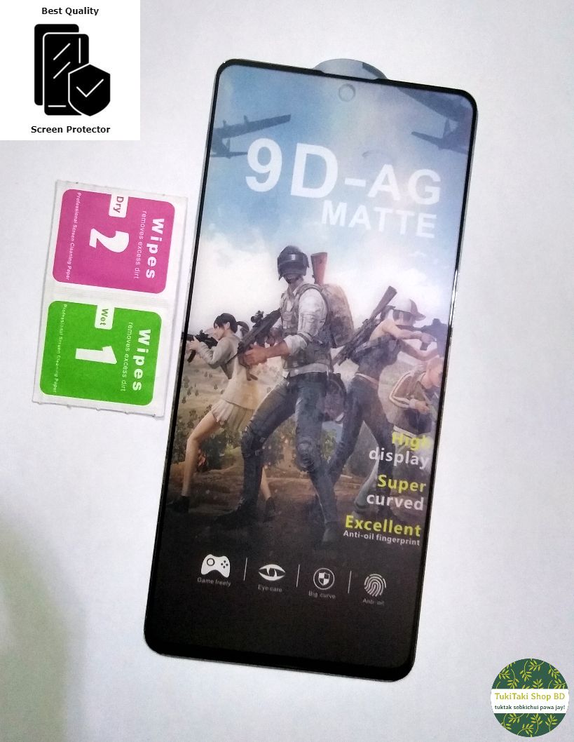 For Samsung Galaxy Note20 / Samsung Galaxy Note20 5G AG Matte 9D Tempered Glass Screen Protector