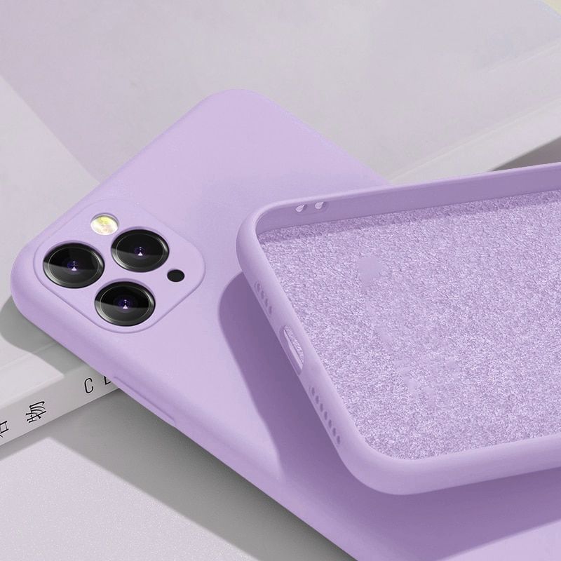 Soft Liquid Silicone Cover Case For Samsung Galaxy M12 A22 A32 A52S A53 5G A13 A33 M31 M21 M31S S20 FE M32 A12 A51 A71 A52 A72